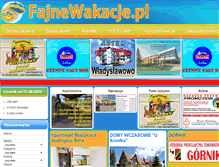 Tablet Screenshot of fajnewakacje.pl